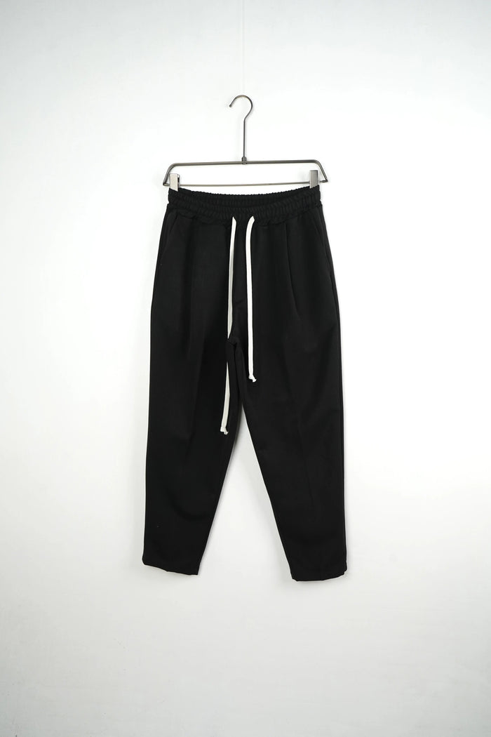 Duca Homme uomo pantalone carrot nero streetwear Made in Italy - foto 3