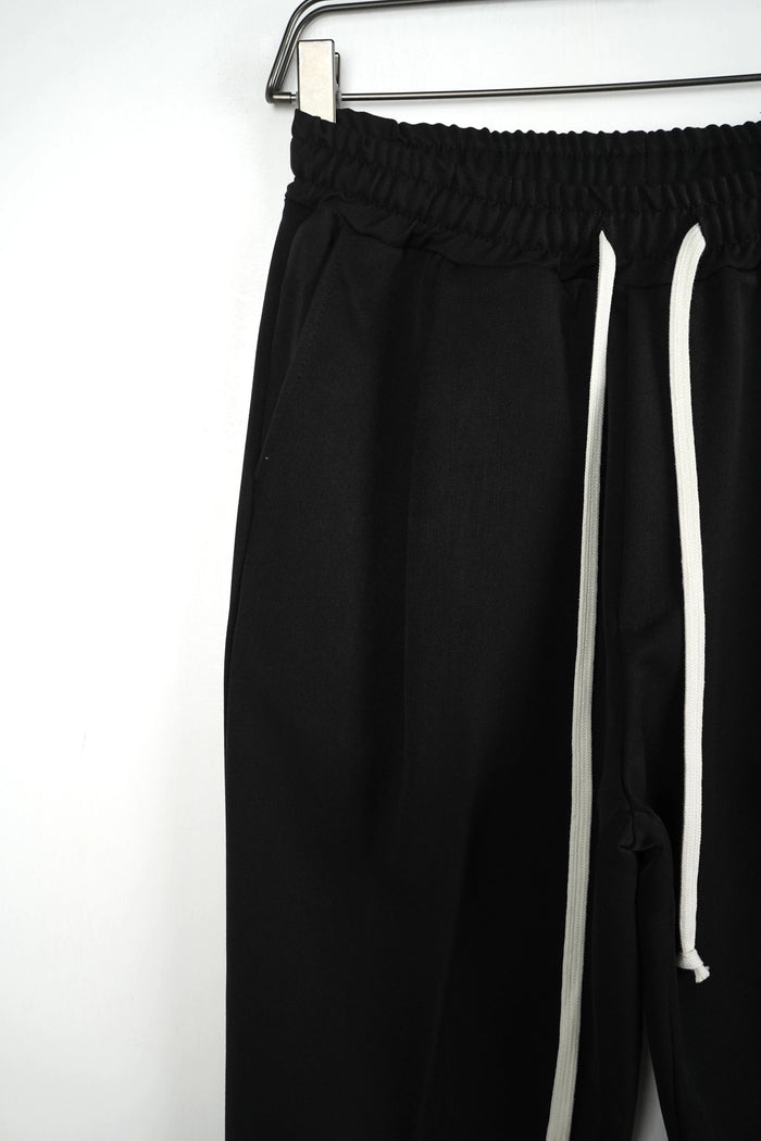 Duca Homme abbigliamento uomo: pantalaccio elegante carrot fit nero, taglie e vestibilità - foto 4