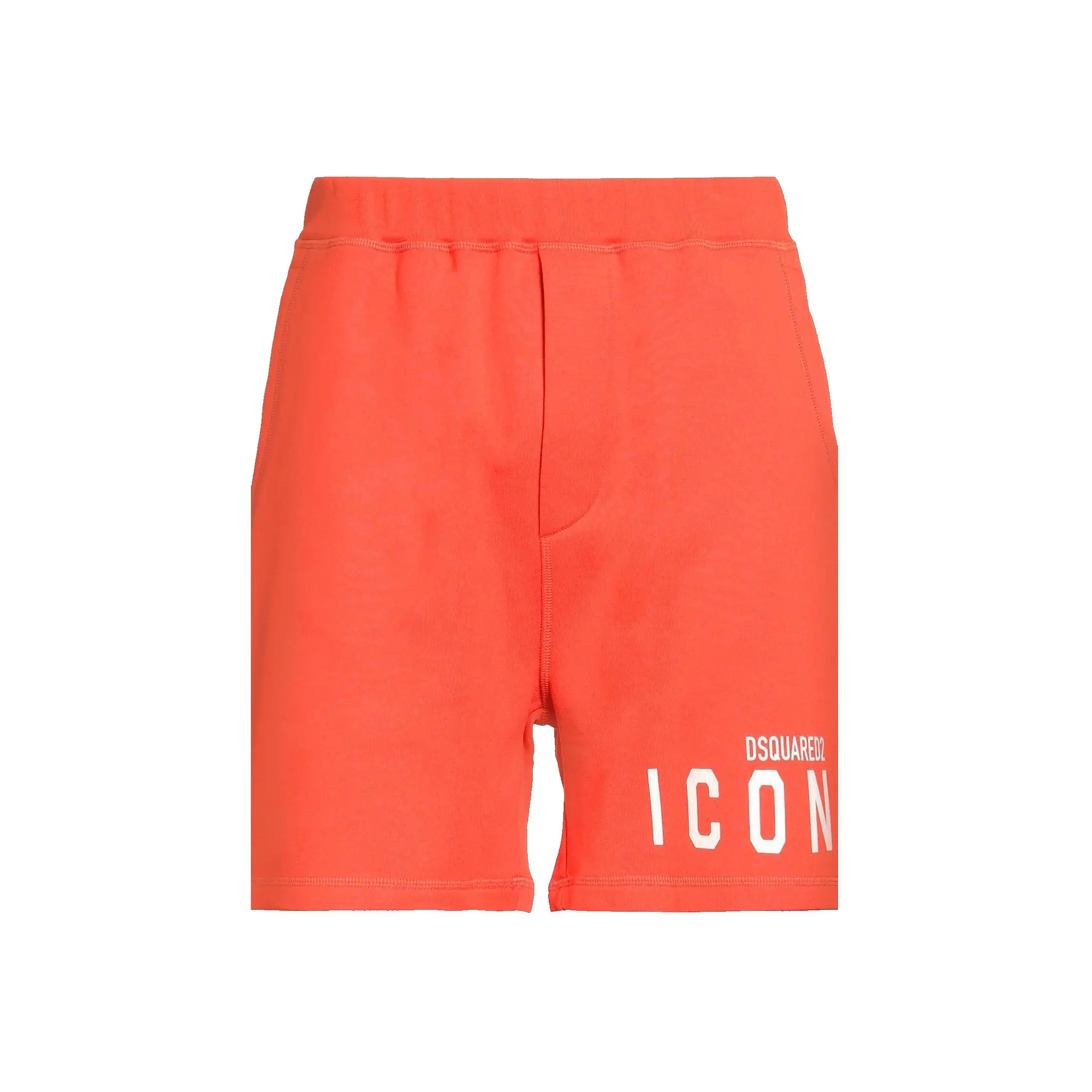 Pantaloncini Dsquared2 | Bermuda Unisex | Logo Icon | Arancio Dsquared