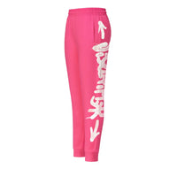 Pantaloni Disclaimer Donna | Logo Laterale | Fucsia Disclaimer