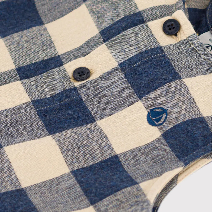 SALOPETTE QUADRI PETIT BATEAU (8769367867732) (9670065226055)