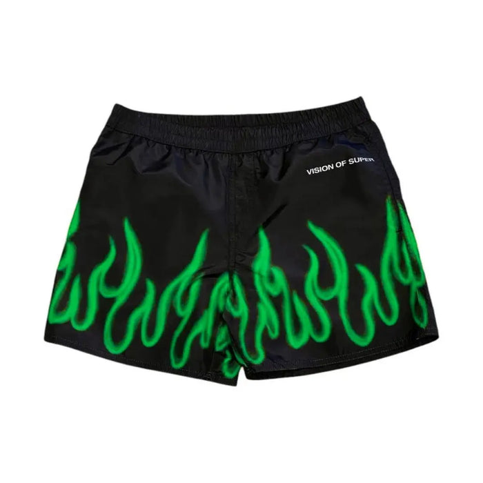 Costume Vision Of Super | Nero con Fiamma Verde | Outlet Vision Of Super