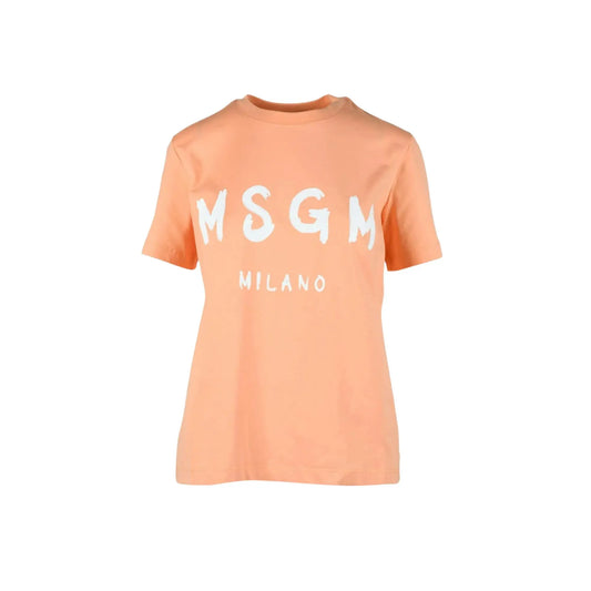 T Shirt Msgm | Modello Unisex | Logo | Pesca MSGM
