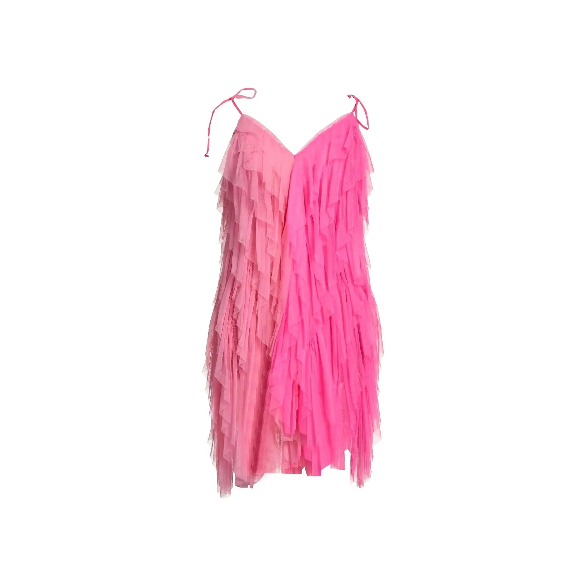 Abito Aniye By Donna | Vestito Corto | Tulle Rosa Fucsia Aniye By