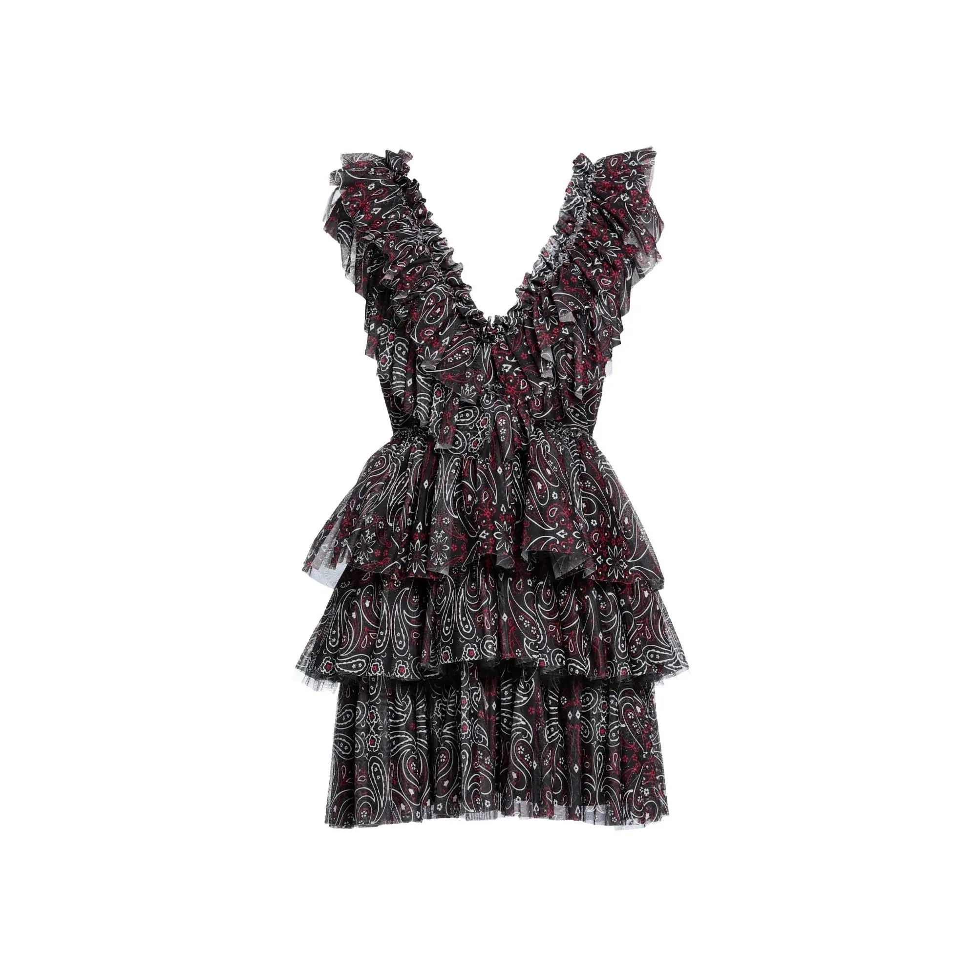 Abito Aniye By Donna | Vestito Mini Dress | Fantasia Bandana Aniye By