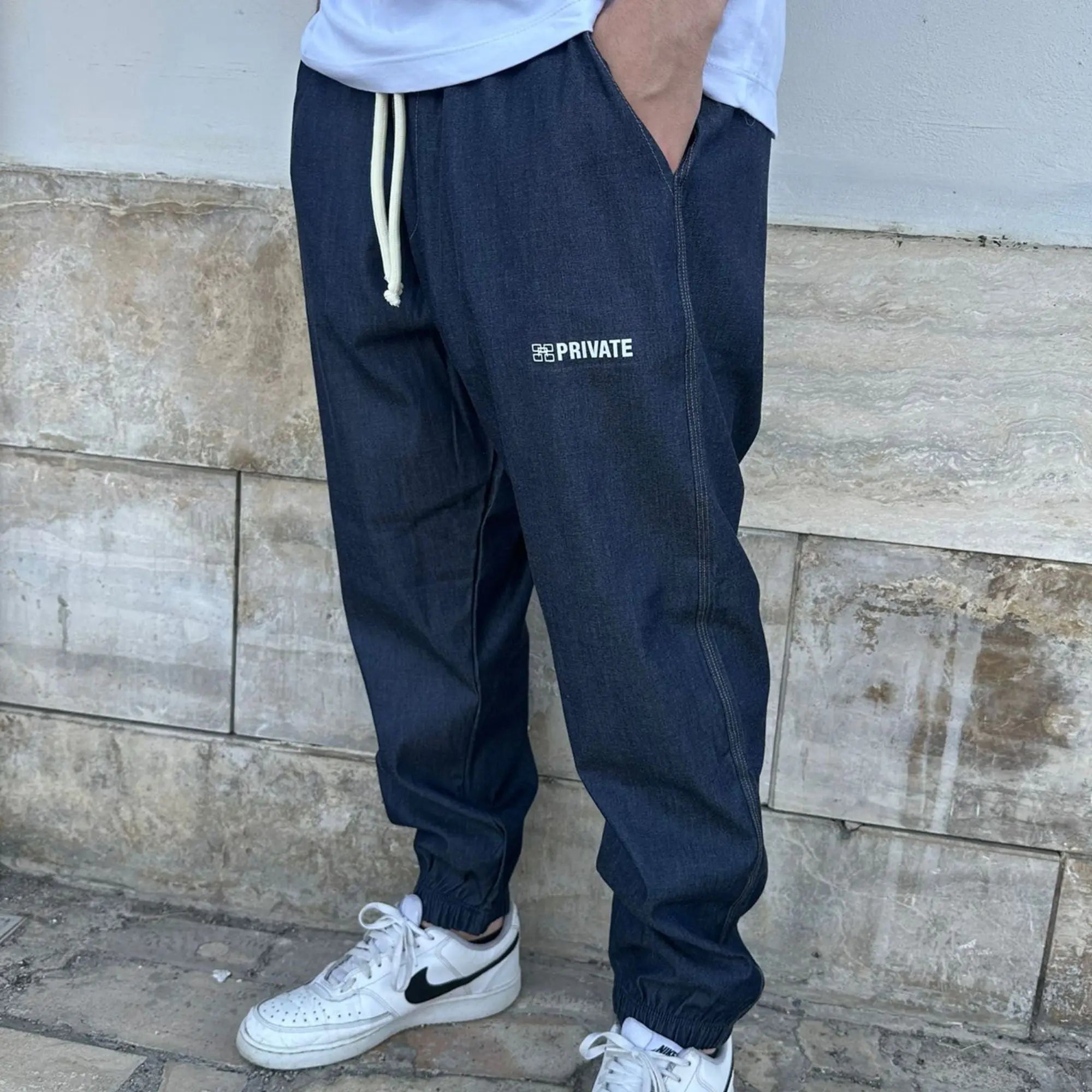 Jeans Diego Rodriguez Uomo | Modello Pantalaccio | Tessuto Effetto Denim Diego Rodriguez