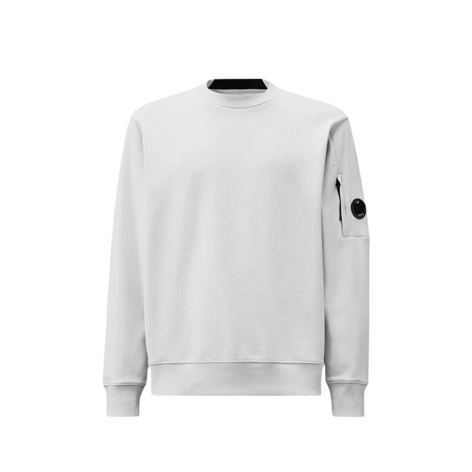 Felpa CP Company | Girocollo | Bianco | Outlet CP Company