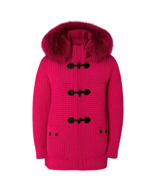 Bark Fucsia con Pelliccia | Giubbotto Unisex | Uomo Donna Bark