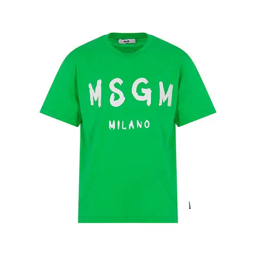 T-SHIRT LOGO MSGM BASIC (8975439561044) (9670008635719)