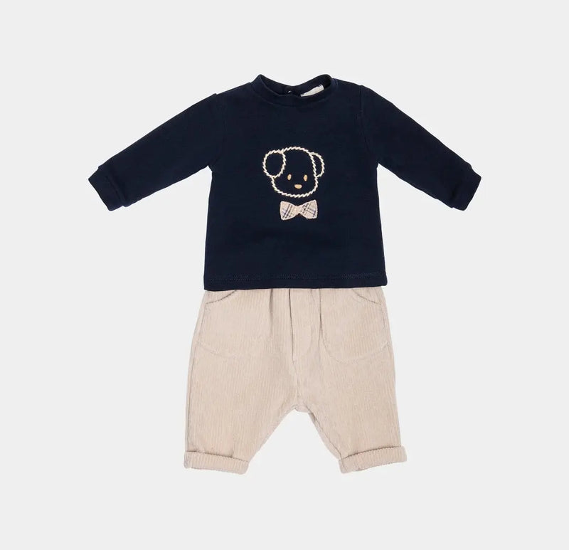 COMPLETO 2 PEZZI NEONATO LALALU' Lalalu