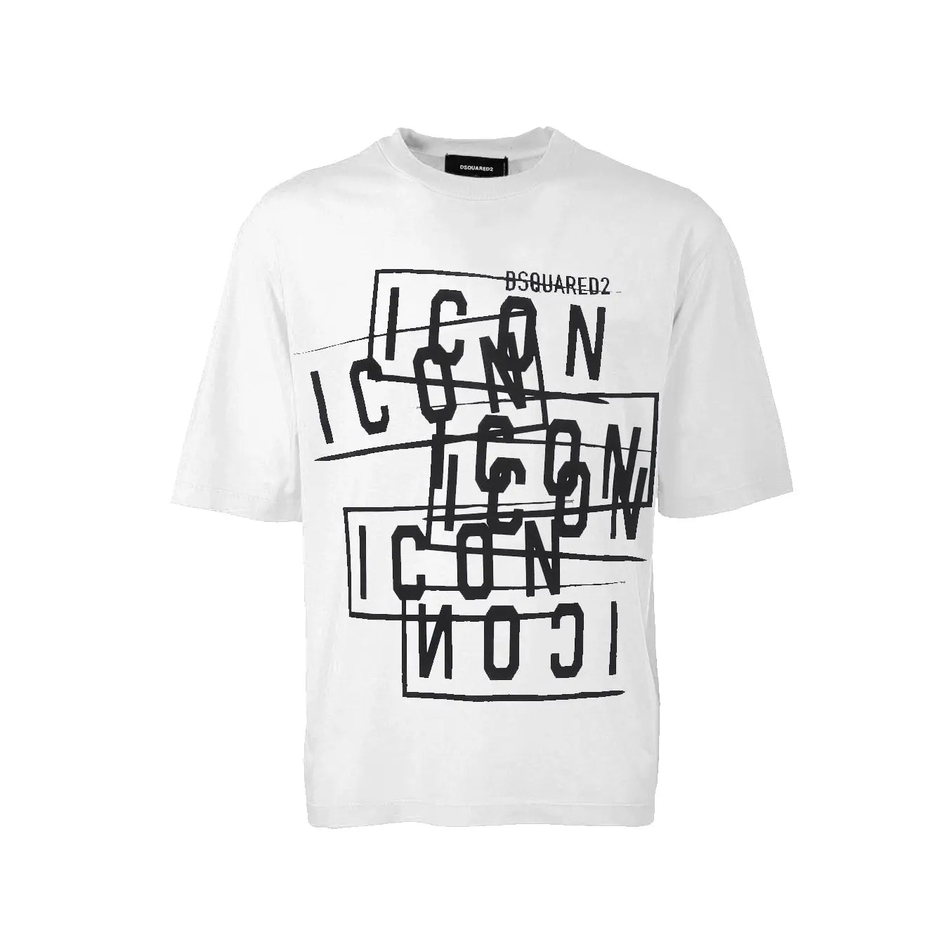 T Shirt Dsquared2 | Logo Icon | Bianco Dsquared