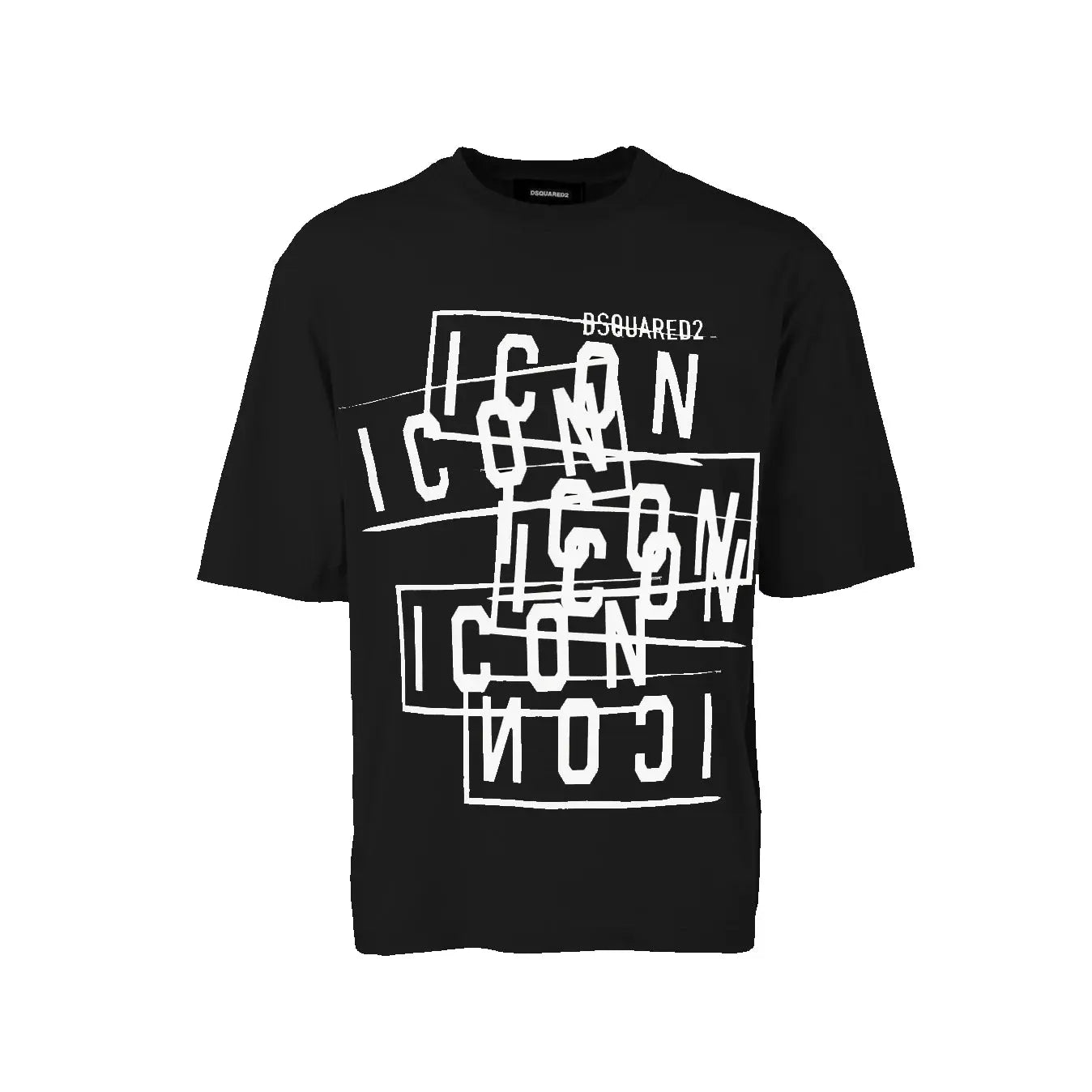 T Shirt Dsquared2 | Logo Icon | Nero Dsquared