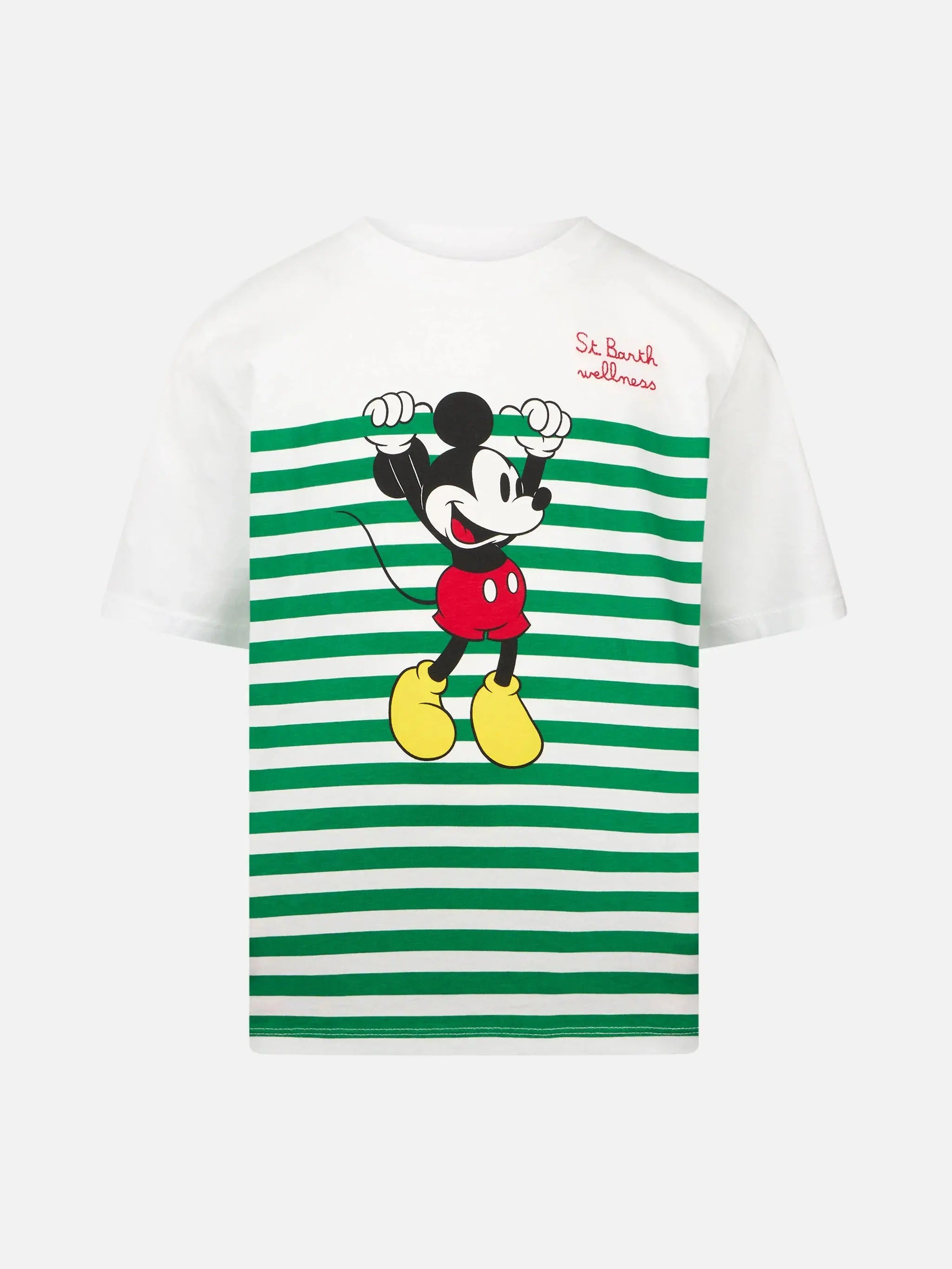 T Shirt Saint Barth Bambino | Logo Topolino | Mc2 Outlet Mc2 Saint Barth