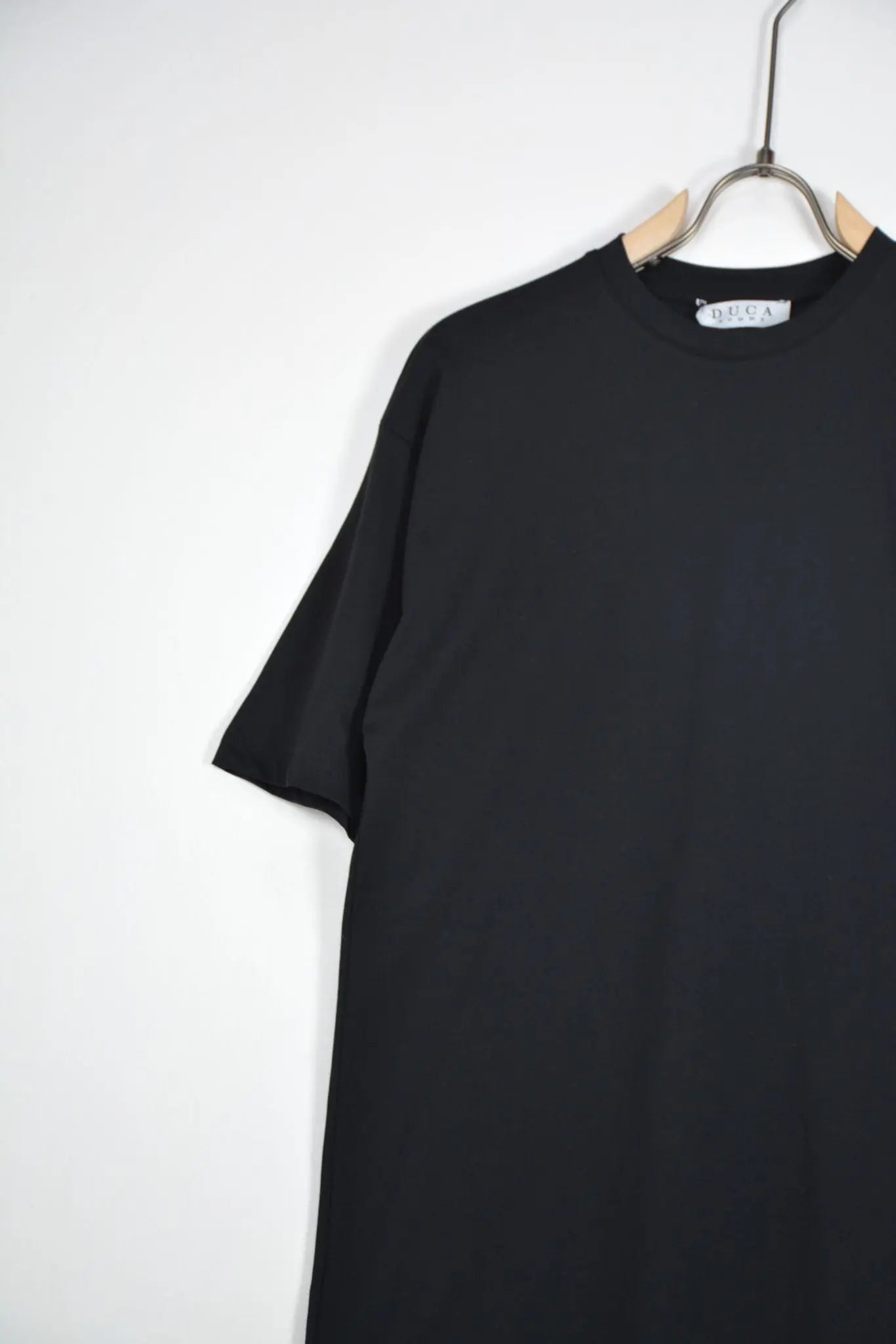 T-SHIRT GIROCOLLO NERA (9585698668871)