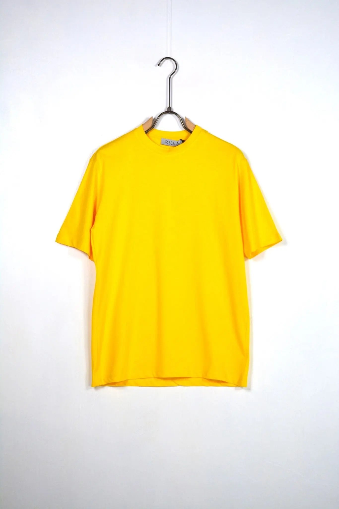 T-SHIRT GIROCOLLO GIALLO (9585728225607)