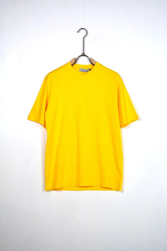 T-SHIRT GIROCOLLO GIALLO (9585728225607)
