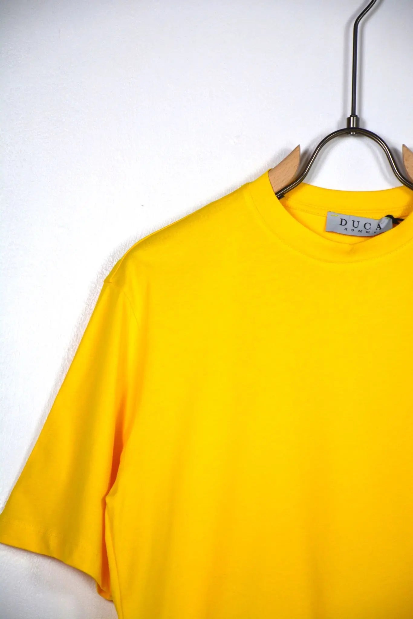 T-SHIRT GIROCOLLO GIALLO (9585728225607)