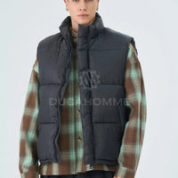 Smanicato Duca Homme Uomo Piumino Nero | Zip e Bottoni Duca Homme