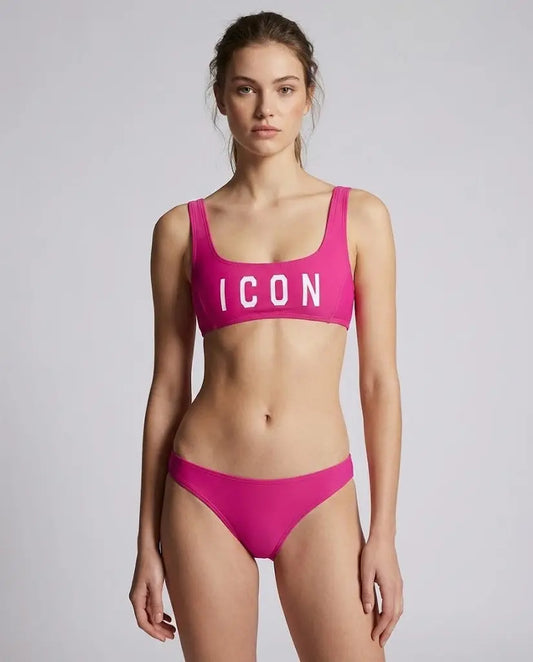 Costume Dsquared2 Icon | 2 Pezzi | Fucsia Dsquared2
