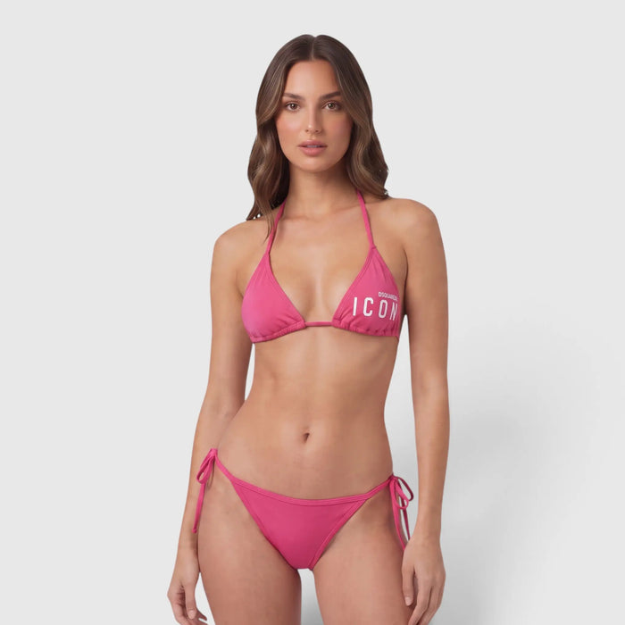 Costume Dsquared2 Icon | Modello Bikini | Fucsia Dsquared2