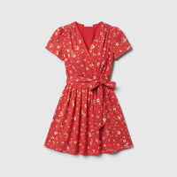 Abito Aniye By Donna | Corto Mini Dress | Fantasia Fiori Rosso Aniye By