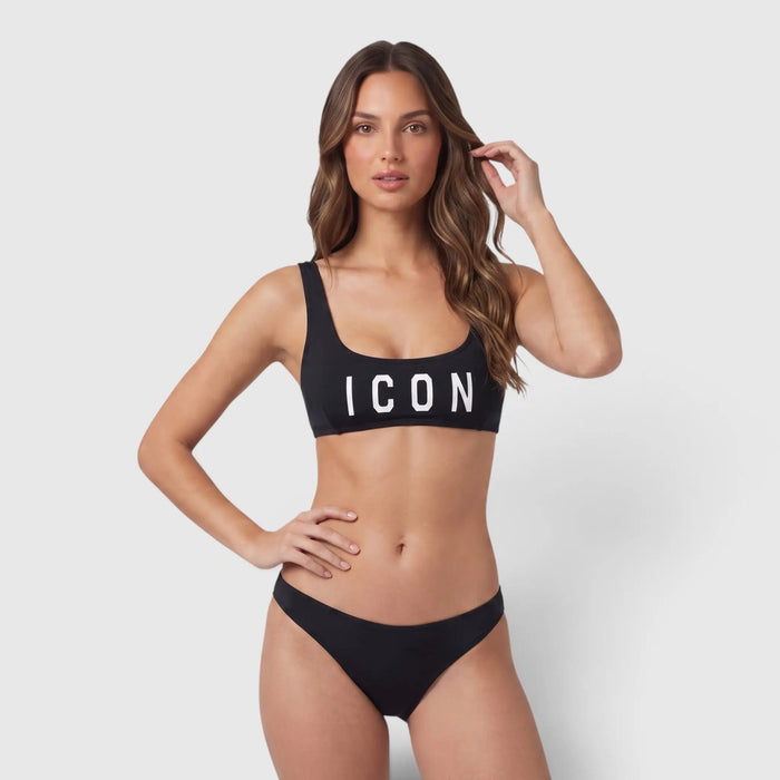 Costume Dsquared2 Icon | 2 Pezzi | Nero Dsquared2