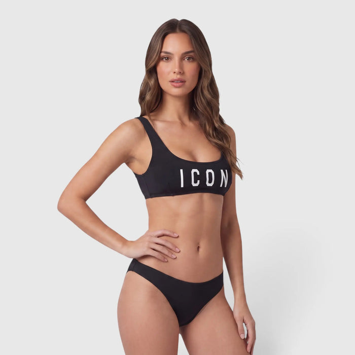 Costume Dsquared2 Icon | 2 Pezzi | Nero Dsquared2