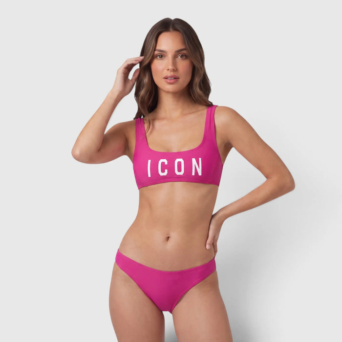 Costume Dsquared2 Icon | 2 Pezzi | Fucsia Dsquared2