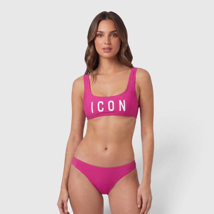 Costume Dsquared2 Icon | 2 Pezzi | Fucsia Dsquared2