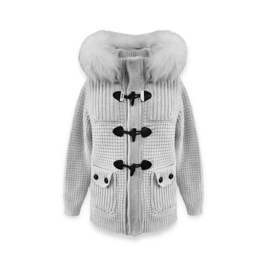 Bark Grigio con Pelliccia | Giubbotto Unisex | Uomo Donna Bark
