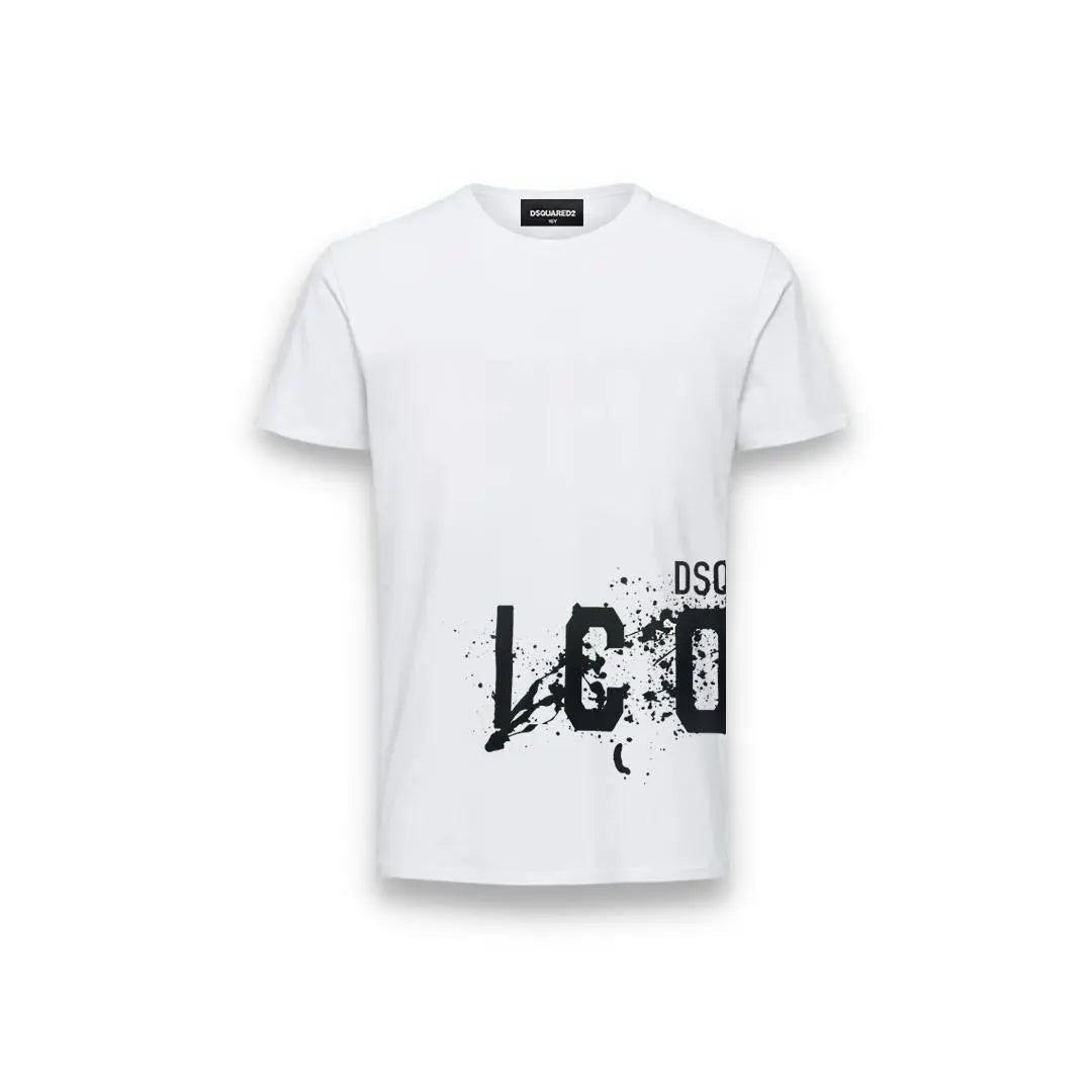 T-SHIRT DSQUARED2 ICON SPLATTER (8829155017044) (9669923176775)