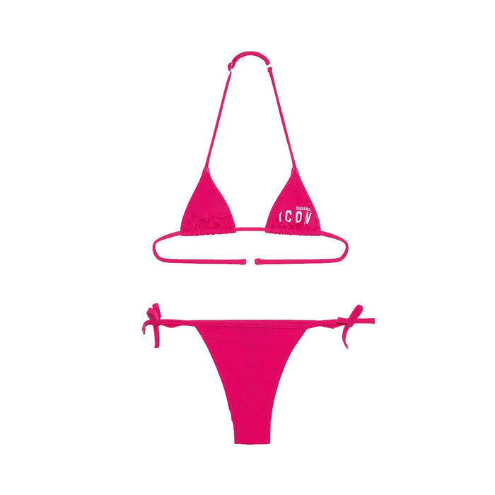 Costume Dsquared2 Icon | Modello Bikini | Fucsia Dsquared