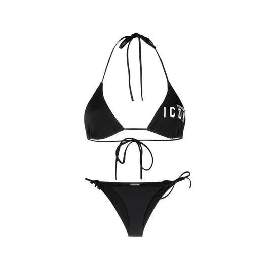 Costume Dsquared2 Icon | Modello Bikini | Nero Dsquared