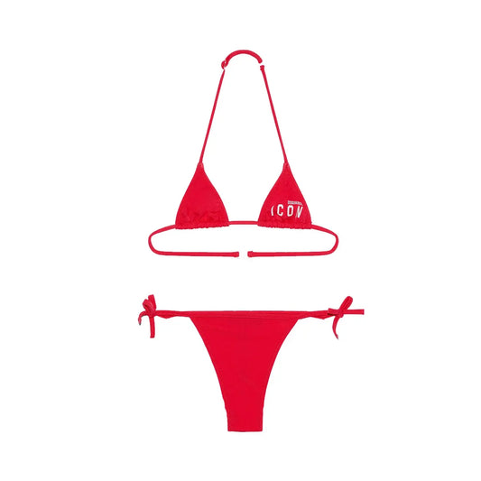 Costume Dsquared2 Icon | Modello Bikini | Rosso Dsquared
