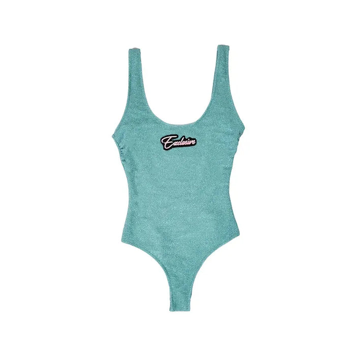 Exclusive Paris | Body Donna In Lycra | Celeste | Outlet Exclusive Paris