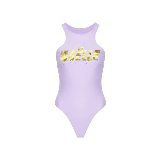 Gaelle Paris Donna | Body Logo Oro | Lilla | Outlet Gaelle Paris