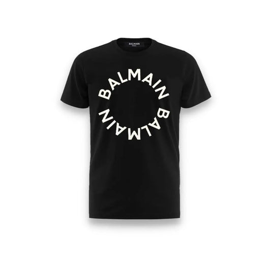 T-SHIRT BALMAIN LOGO ROUND (8867668918612) (9669880742215)