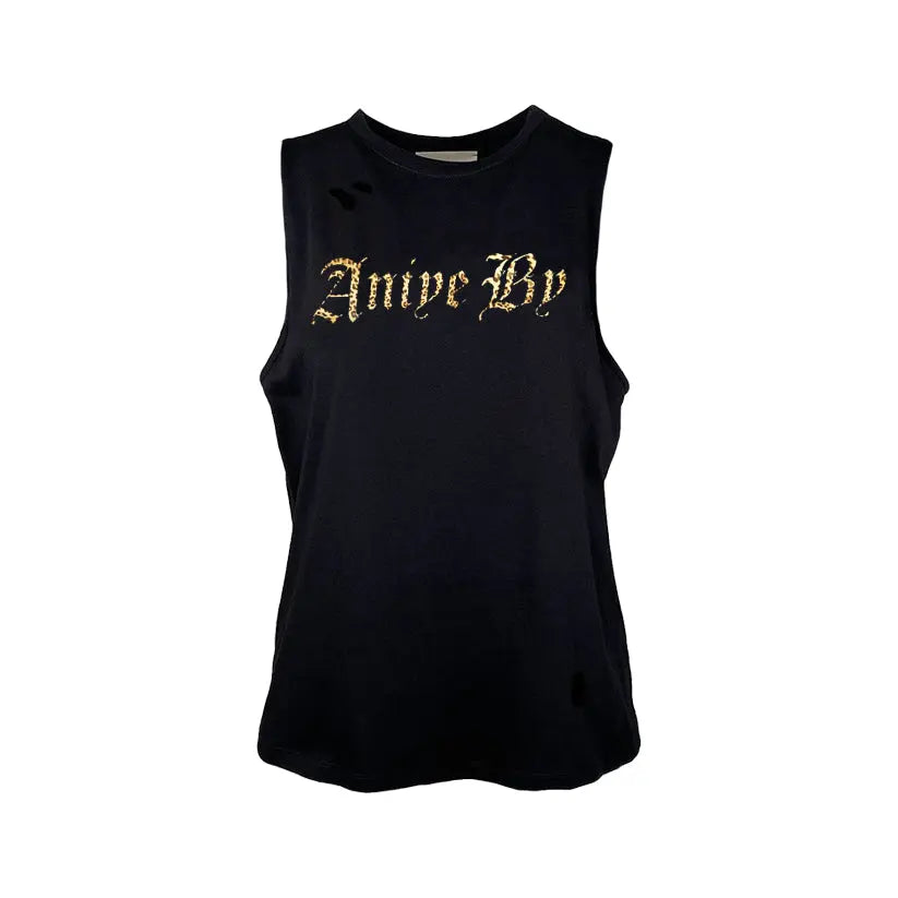 Aniye By Donna | Canotta con Logo | Nero | Outlet Aniye By