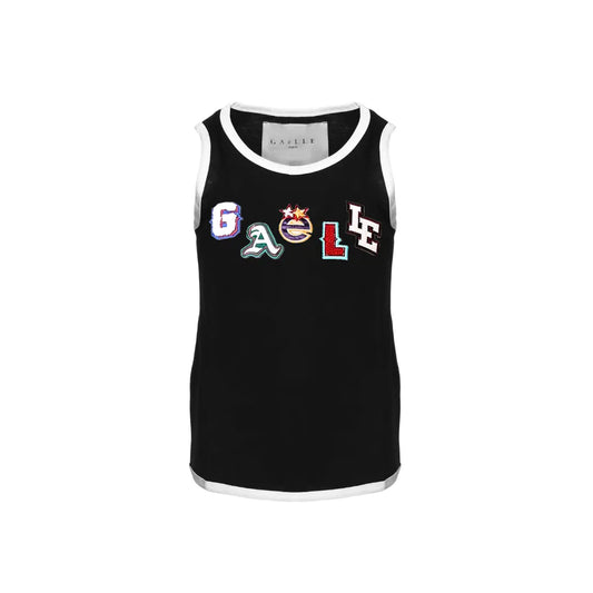 Canottiera Gaelle Donna Basket Nero Gaelle Paris