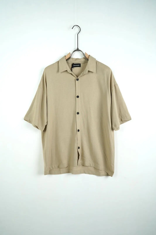 Completo Duca Homme Uomo | Coordinato Camicia e Pantaloncini | Lino Beige