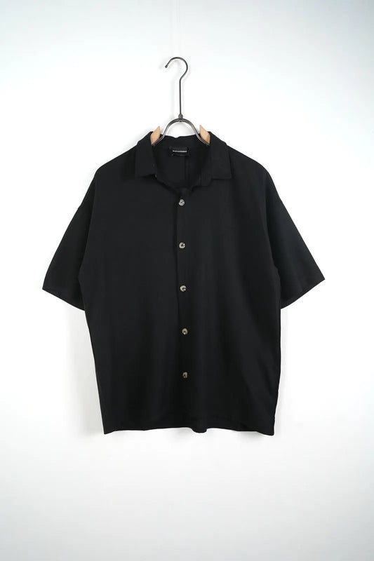 Completo Duca Homme Uomo | Coordinato Camicia e Pantaloncini | Lino Nero