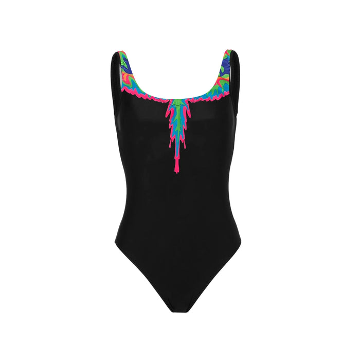 Marcelo Burlon Outlet | Costume Intero con Logo | Nero Marcelo Burlon