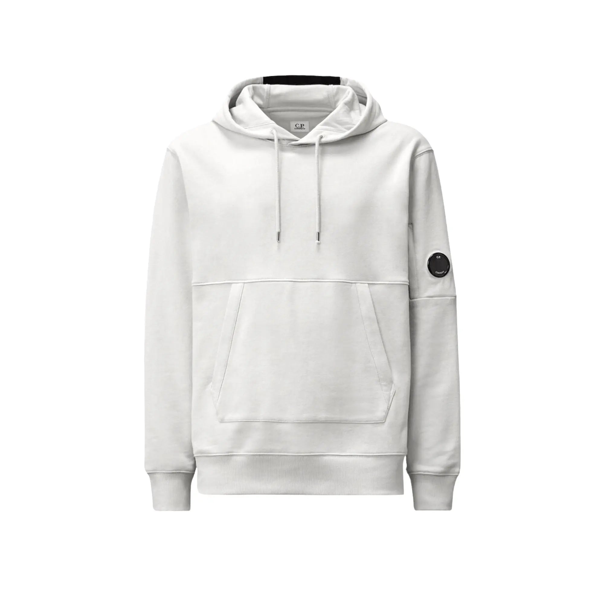 Felpa CP Company | Cappuccio | Bianco | Outlet CP Company