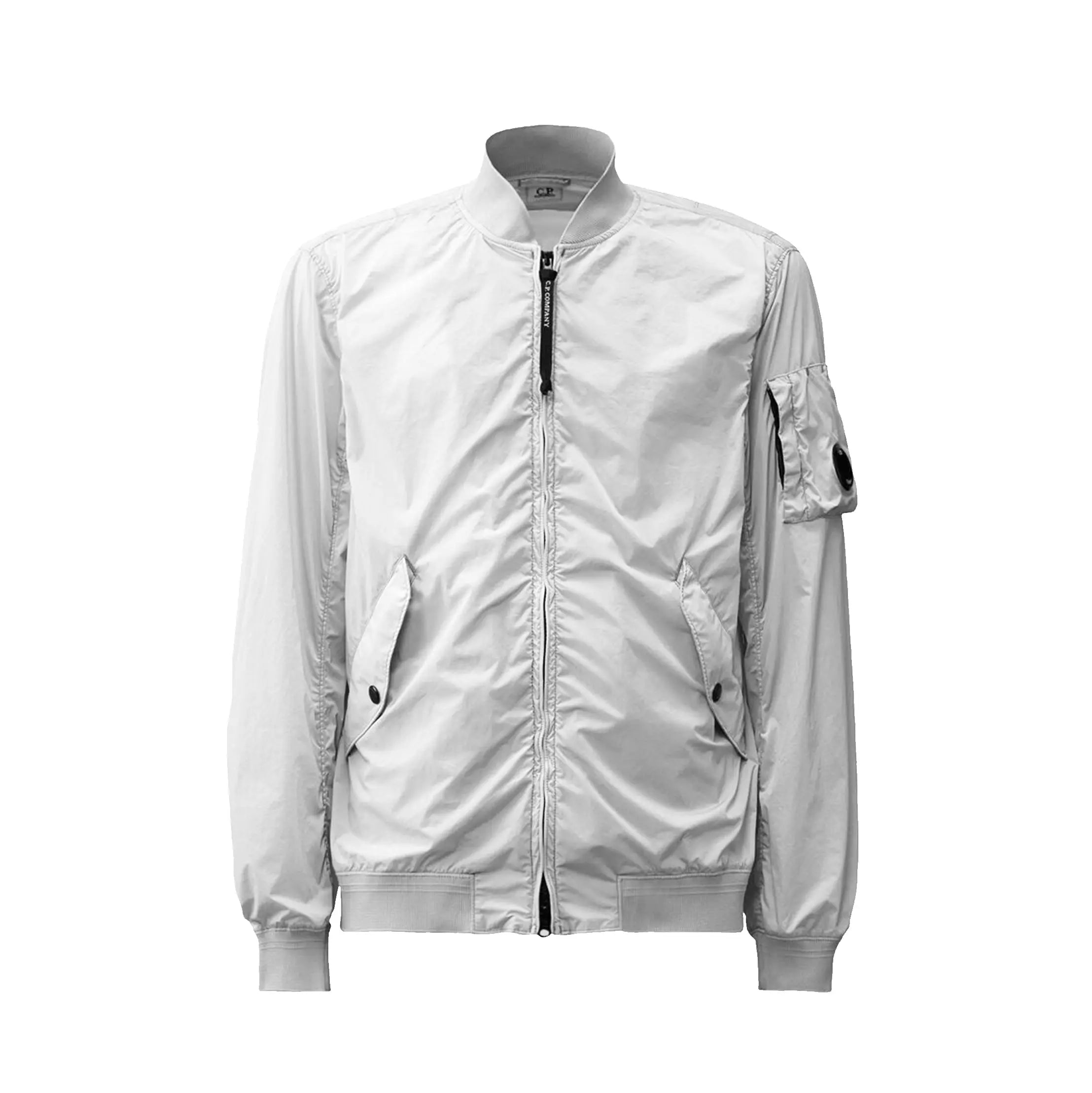Giubbotto CP Company | Modello Bomber | Bianco | Outlet CP Company