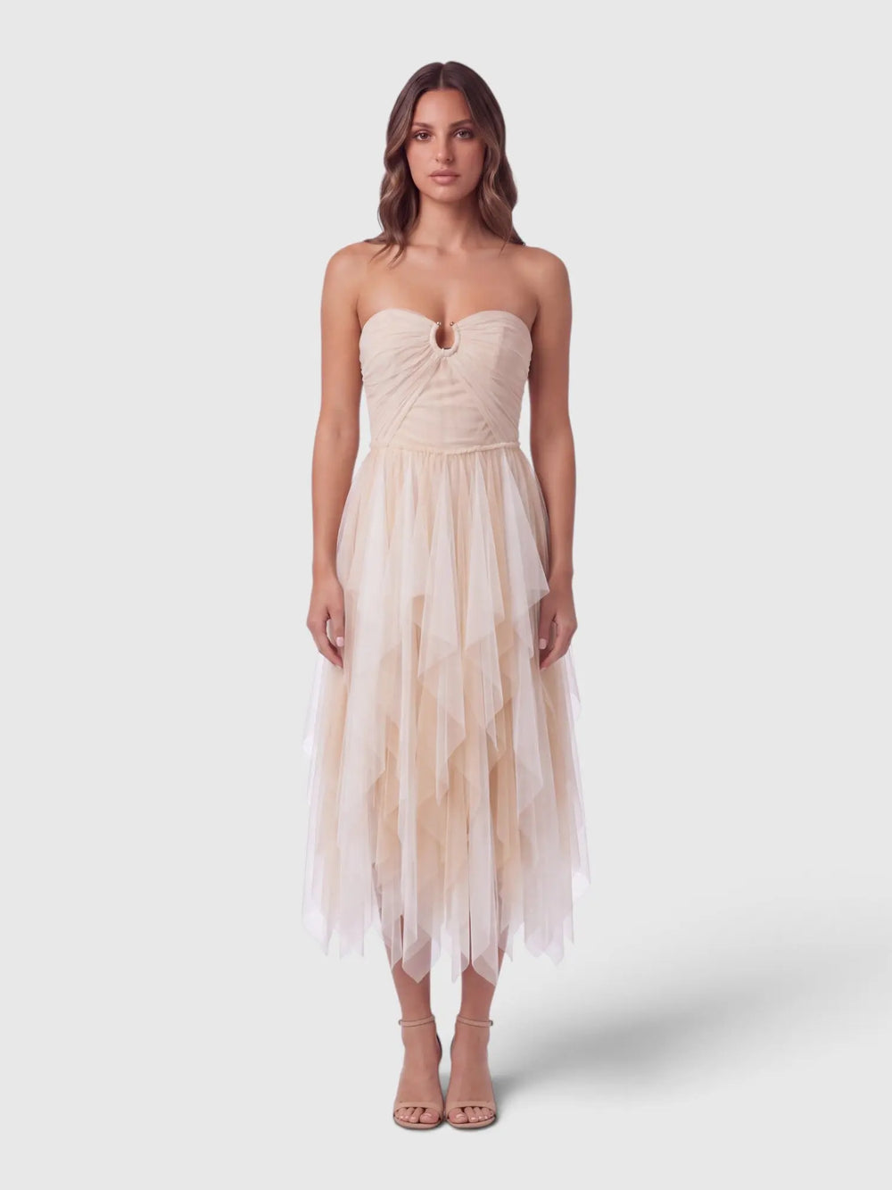 Abito Aniye By Donna | Vestito Corto | Tulle Bianco Aniye By