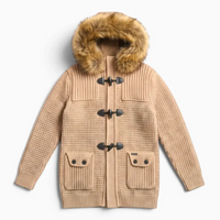 Giacchetto Bark Camel con Pelliccia | Uomo Donna