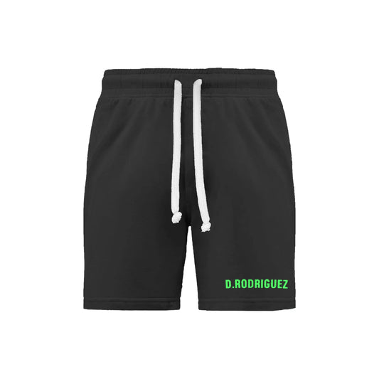 Pantaloncini Diego Rodriguez Uomo | Logo Fluo | Nero Diego Rodriguez