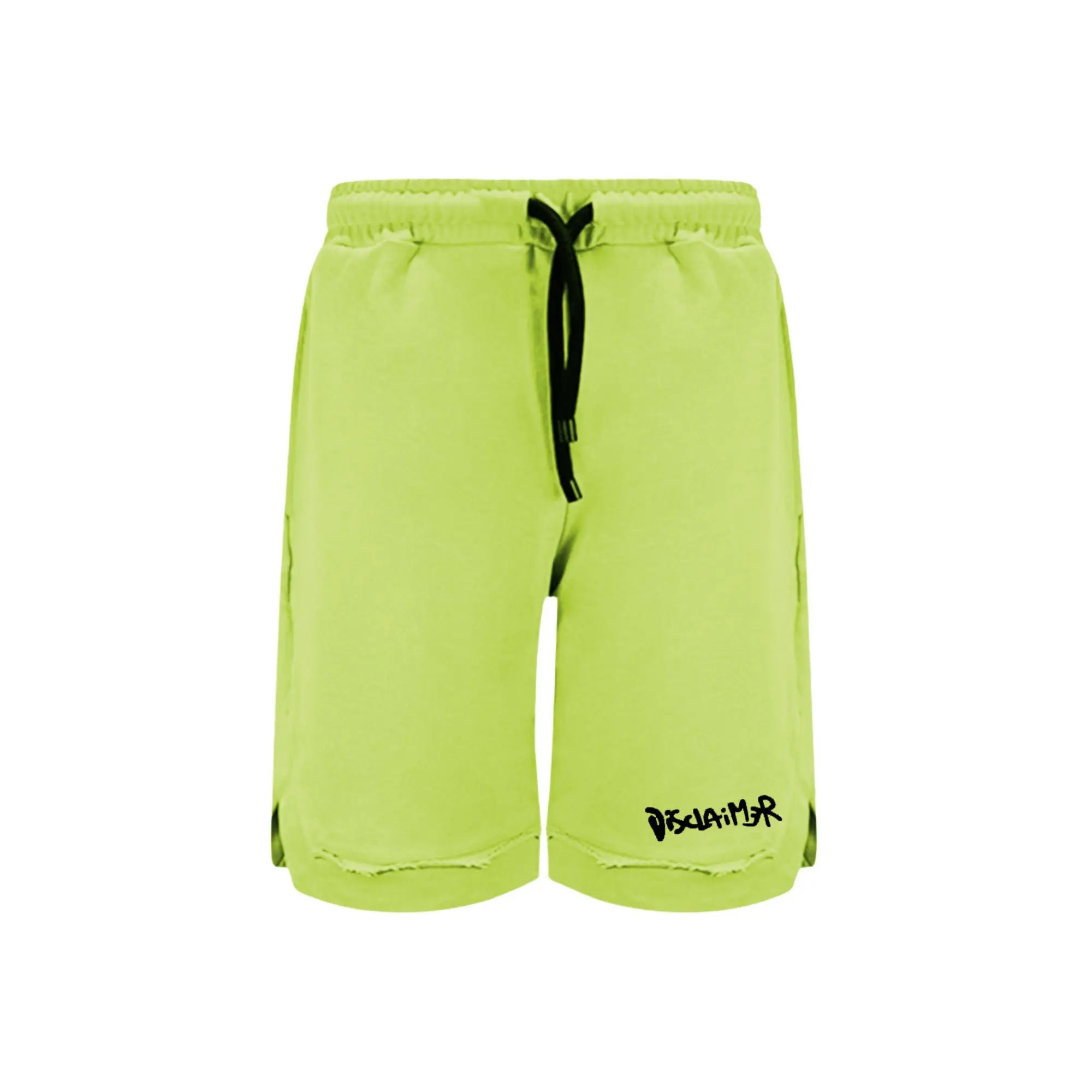 Pantaloncini Disclaimer Uomo | Logo Classico | Lime Disclaimer