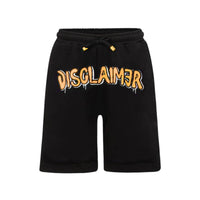 Pantaloncini Disclaimer Uomo | Logo | Nero Disclaimer