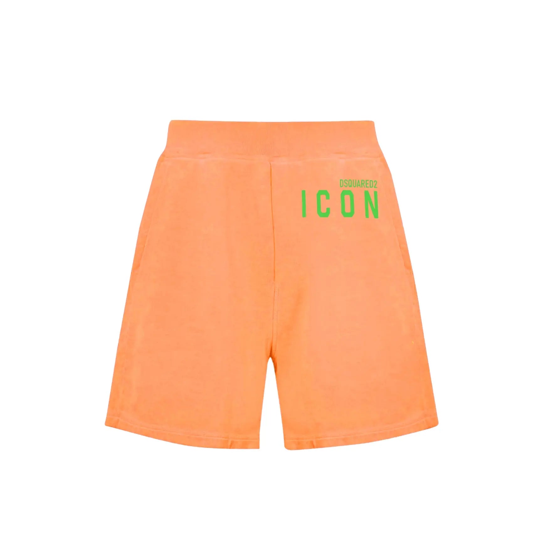 Pantaloncini Dsquared2 | Bermuda Fluo | Logo Icon | Arancio Dsquared